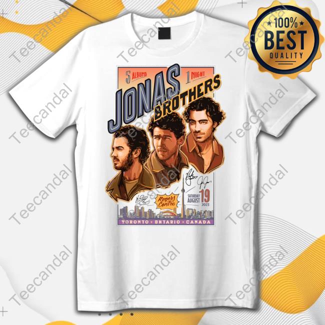 Jonasbrothersshop Toronto Tee Shirt