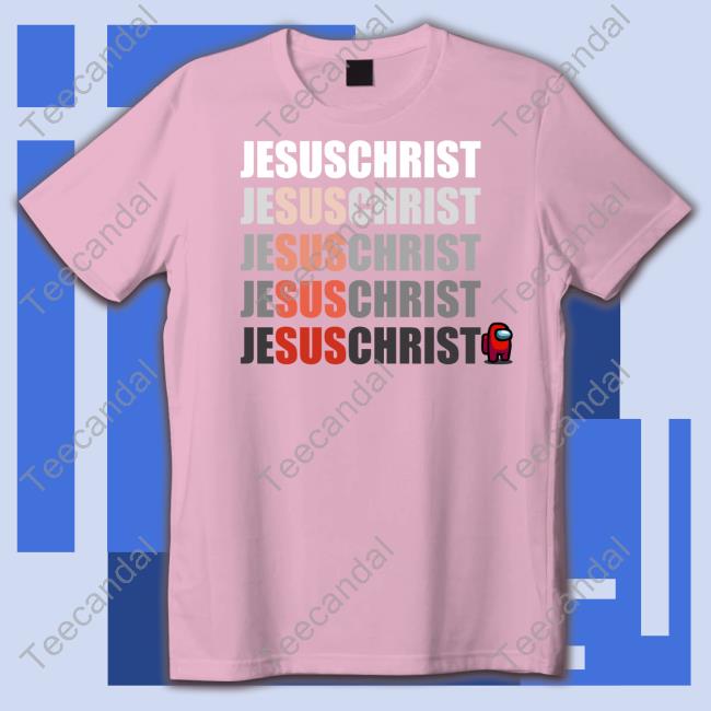 Jesus Christ Sus Among Us Hooded Sweatshirt