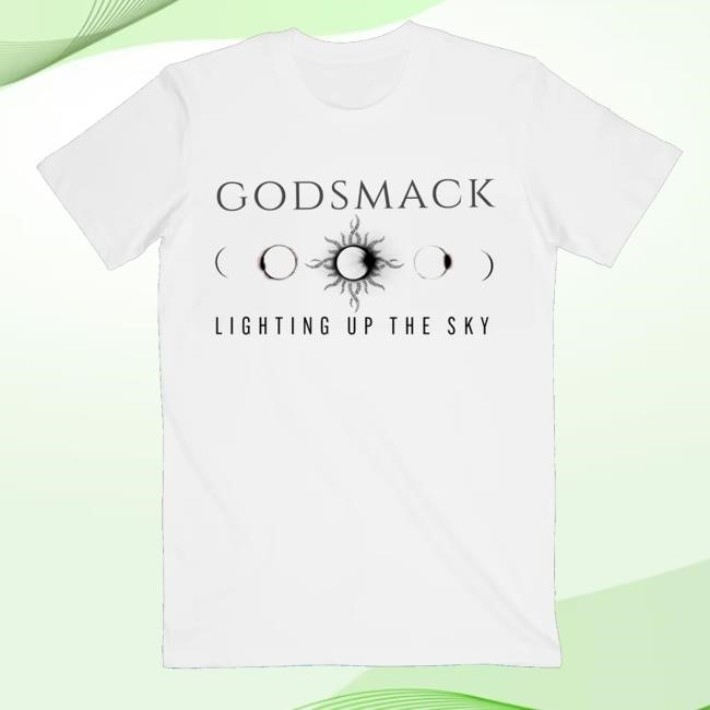 Godsmack Shop White Phases Album Unisex Sweatshirt