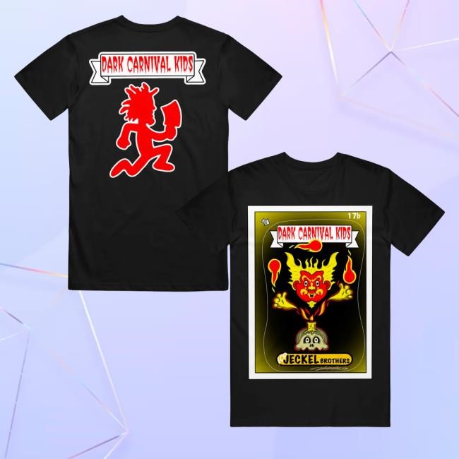 Psychopathic Records Merch Insane Clown Posse Dark Carnival Kids Jake Jeckel Black T-Shirt, Hoodie, Tank Top, Sweater And Long Sleeve T-Shirt