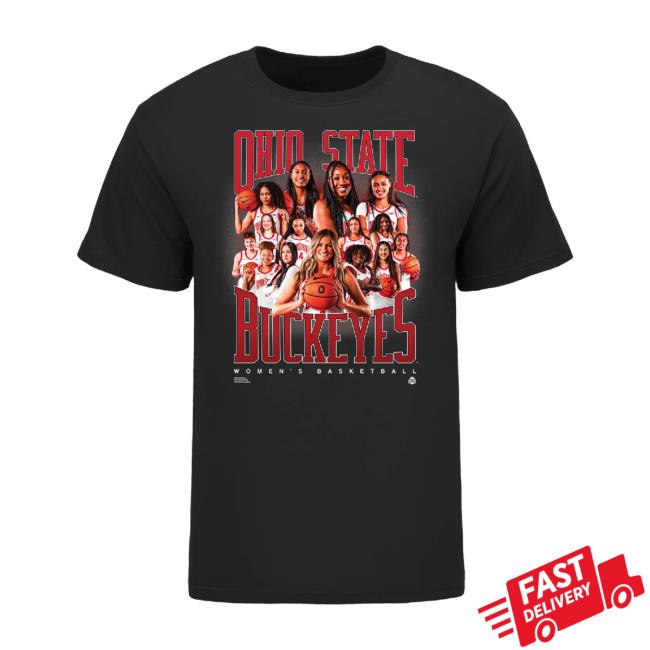 Official Ohio State Buckeyes Women's Basketball Team Signature Sweater Gobuckeyes Shop