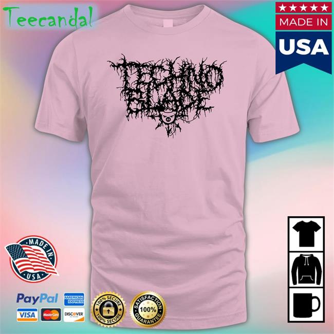 Metal Font Shirt Technoblade Merch