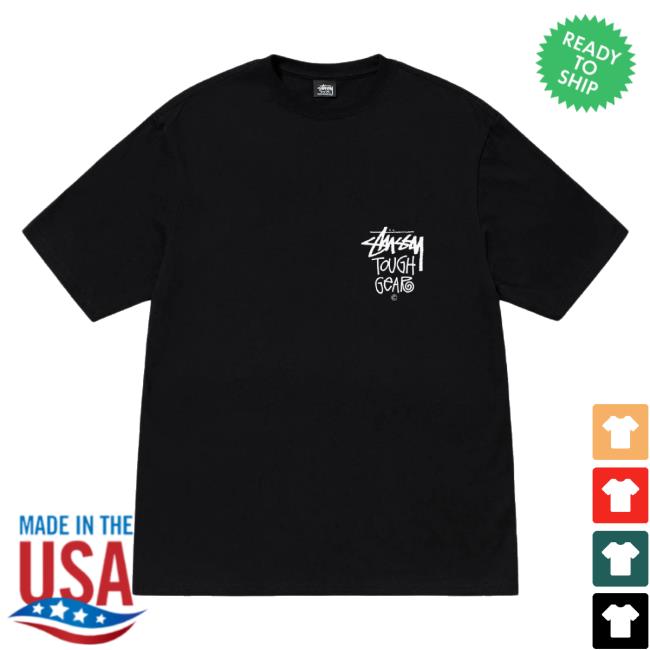 Trending Stussy Merch Store Tough Gear Hoodie White Stussy Shop