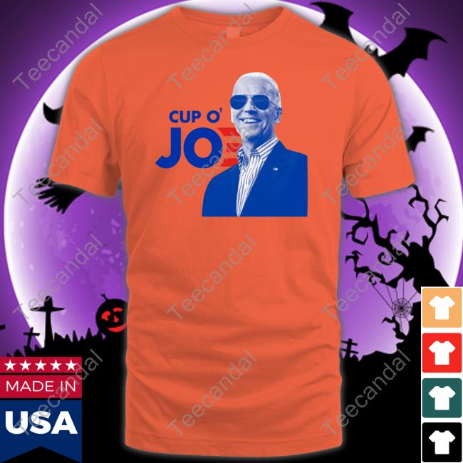Official Biden Cup O' Joe Tee Biden Cup O' Joe Long Sleeve T Shirt Doug Emhoff