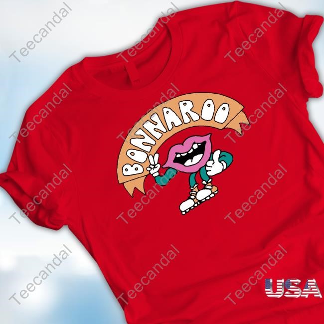 Bonnaroo Merch Bonnaroo Lip Funny Music And Art Tee Shirt