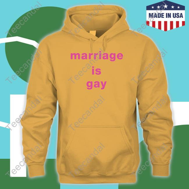 Marriage Is Gay T Shirt Robie Uniacke