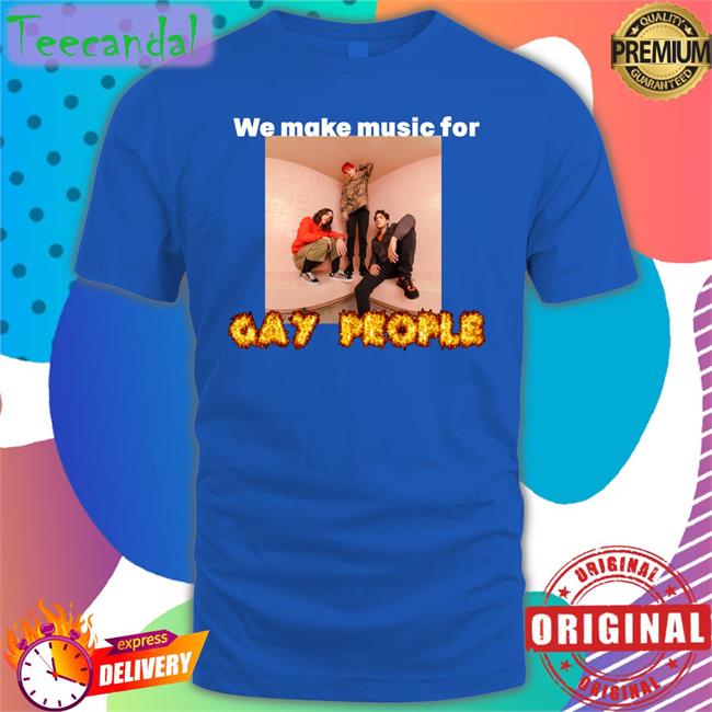 WaterParks We Make Music For Gay People Long Sleeve Tee Shirt