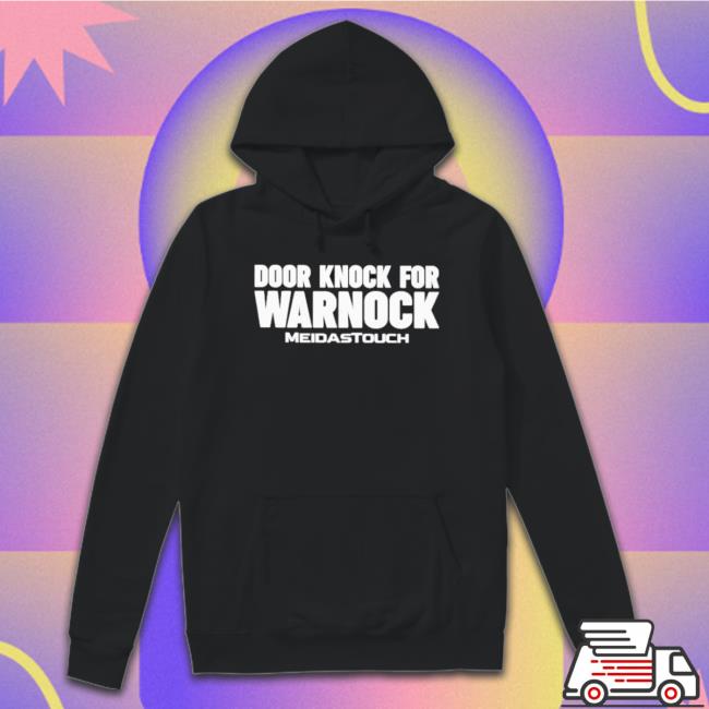 Official Door Knock For Warnock Sweatshirt