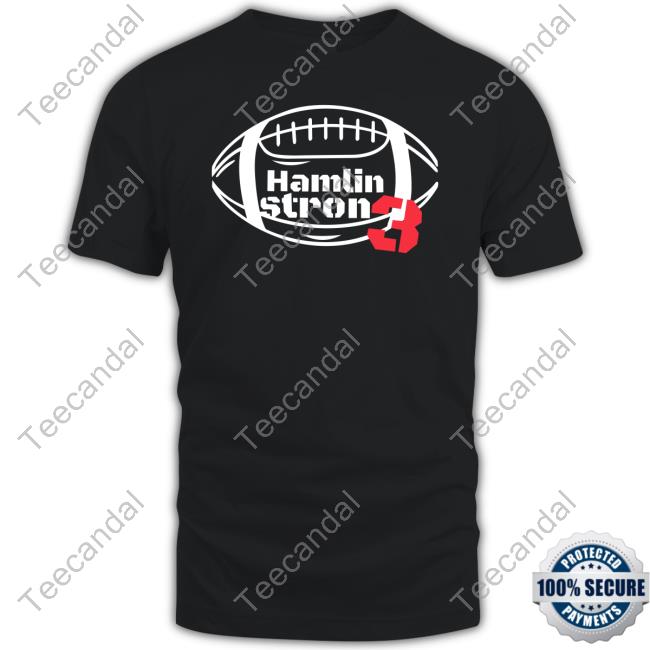 Buffalo Damar Hamlin Strong 3 Long Sleeve Tee Shirt Hamlin Strong 3 Tee Shirt