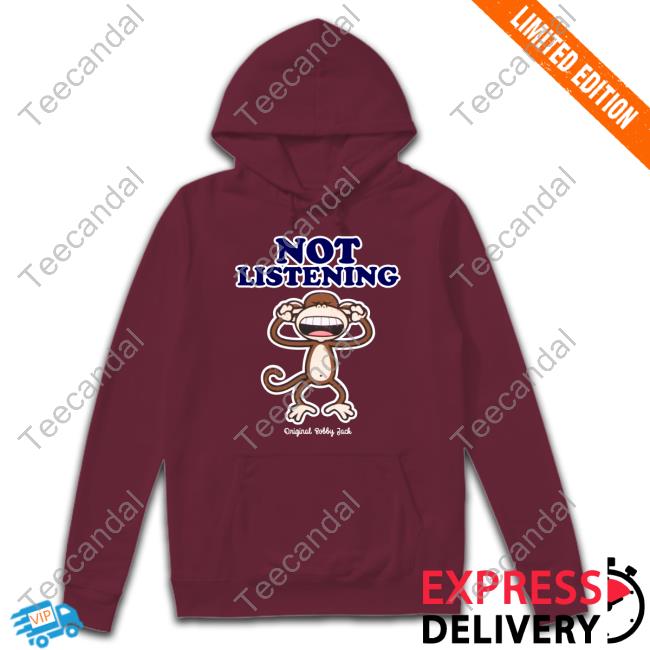 Bobbyjackbrand Not Listening - Bobby Jack Raglan Top Shirt