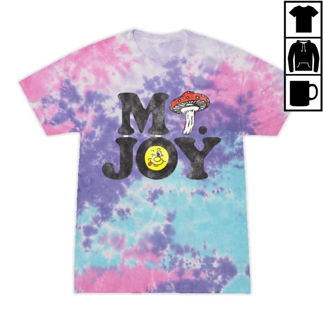 Mtjoyband Store Mushroom Tie-Dye Hoodie Sweatshirt