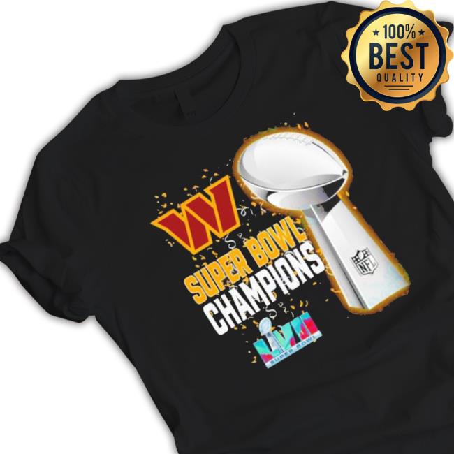 Washington Commanders Super Bowl Lvii 2023 Champions Shirt Washington Commanders Super Bowl Lvii 2023 Champions shirt