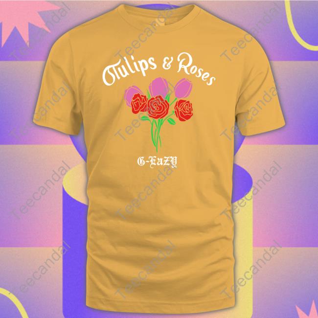 G-Eazy Tulips And Roses Black Shirt
