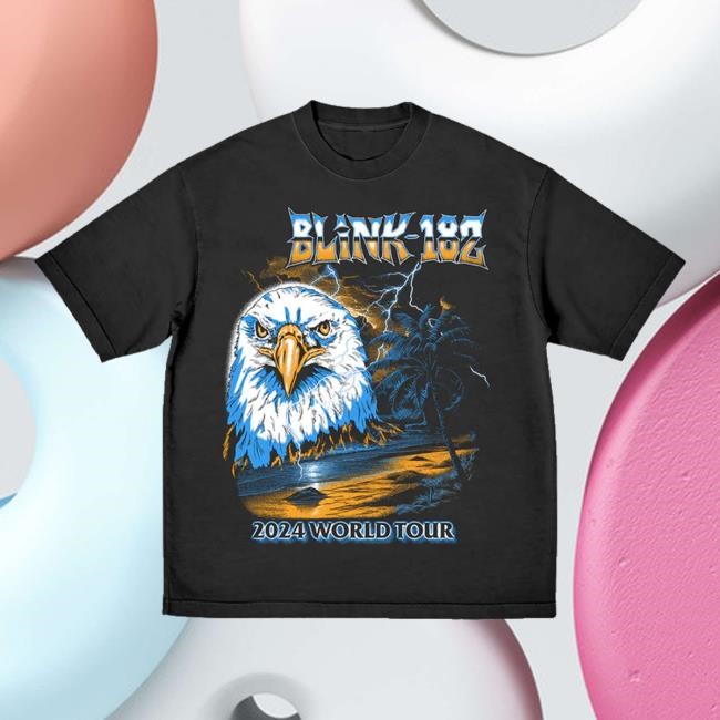 Blink 182 Eagle Tour 2024 Shirt Blink 182 Merch