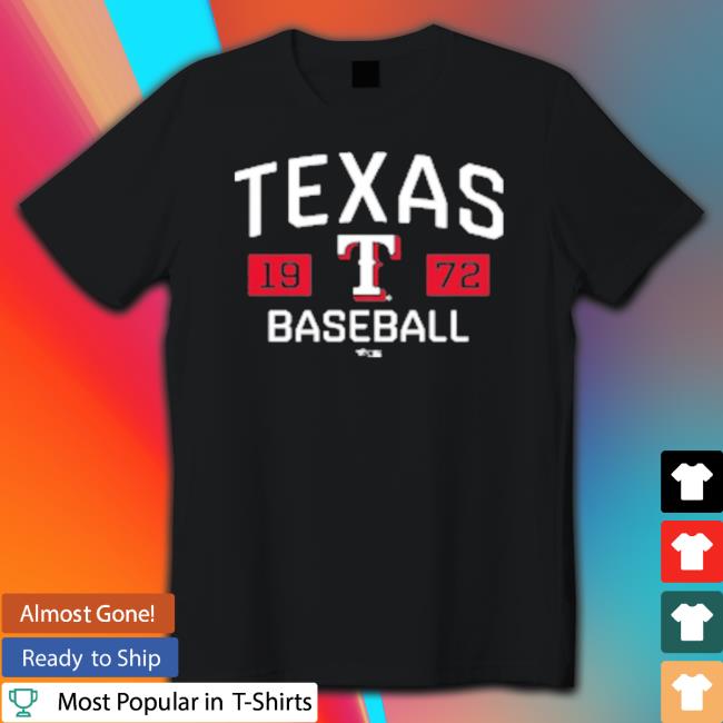Texas Rangers Baseball Chip In Est 1972 Logo Shirt
