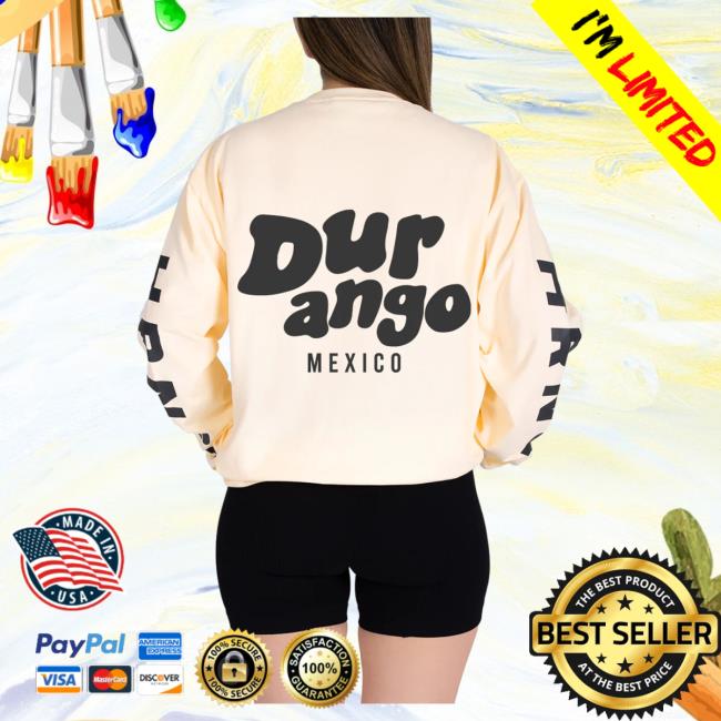 Official Herencia Clothing Merch Cream State Durango Unisex Pull Over Hoodie HerenciaClothing Official Herencia Clothing Merch Cream State Durango Unisex Pull Over Hoodie HerenciaClothing