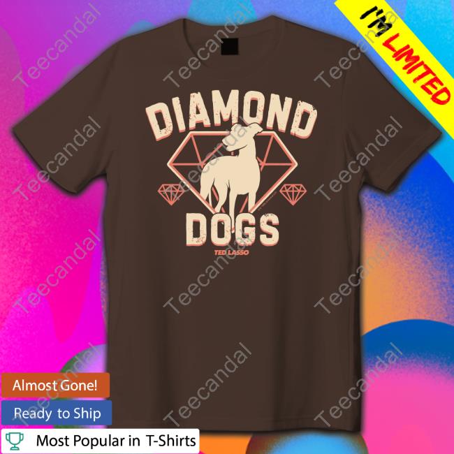 Ted Lasso Diamond Dogs T Shirt Warnerbros Shop Diamond Dogs Long Sleeve T Shirt Ted Lasso