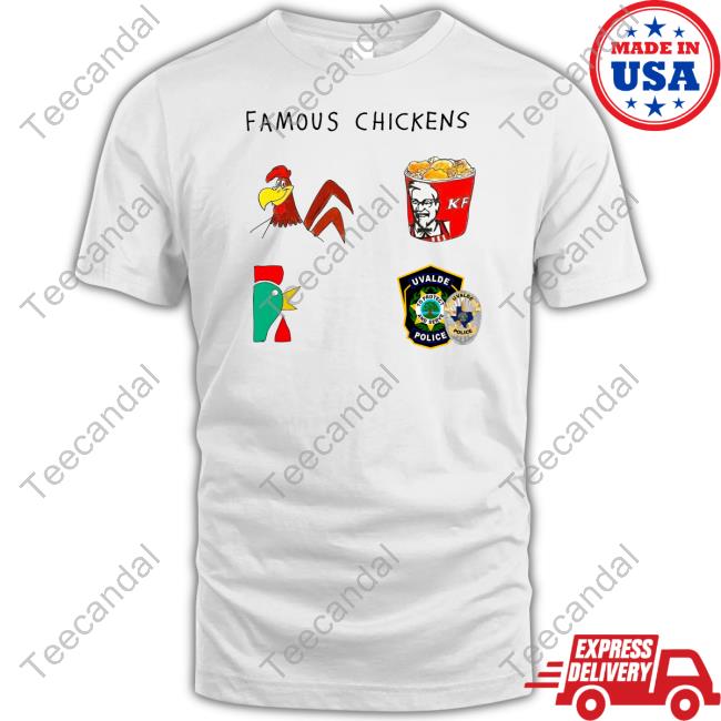 Luke Rudkowski Famous Chickens Kf Uvalde Police Shirt Lukewearechange