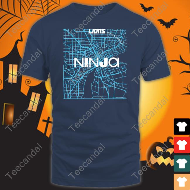 Ninja X Detroit Lions Downtown Tee