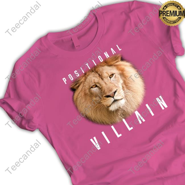 Detroit Lions Positional Villain T Shirt