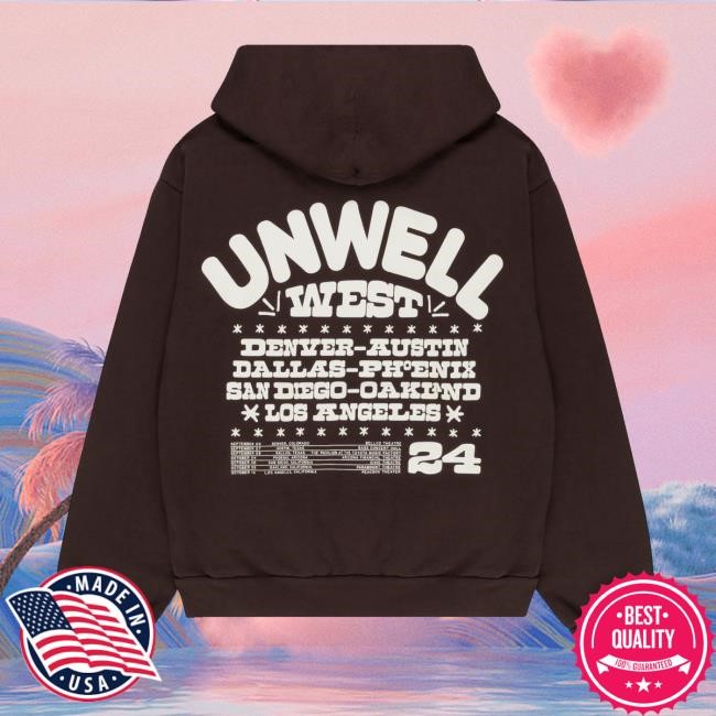 Unwell Merch Store Call Her Daddy Unwell Tour Sweatshirt