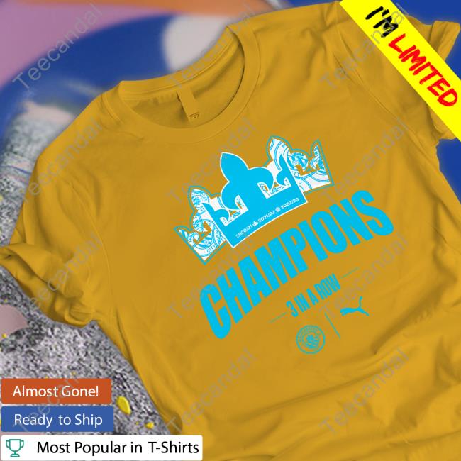 Manchester City X Puma 22/23 Premier League Champions Tee