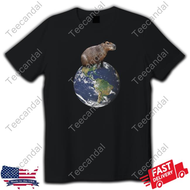 Capybaraman Merch World Capybaraman Tee Shirt