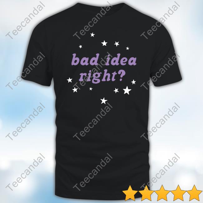 Olivia Rodrigo Merch Bad Idea Right New Shirt