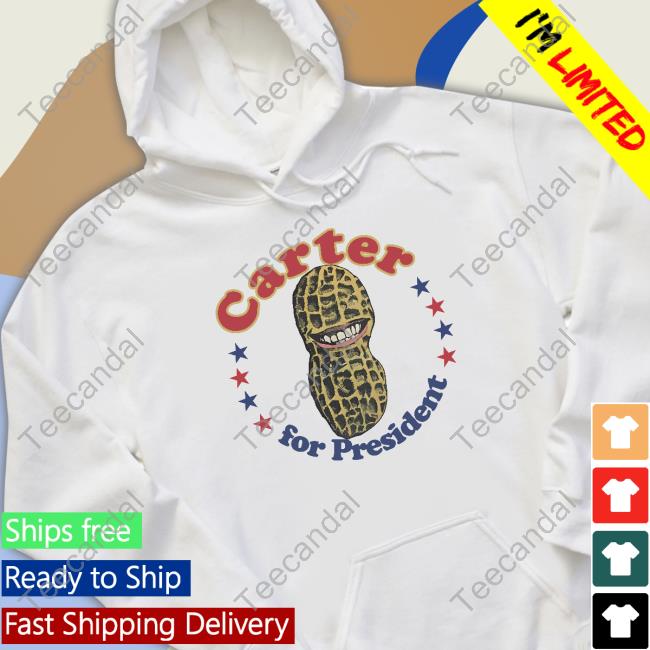 Carter For President Peanut Political Campaign Shirt