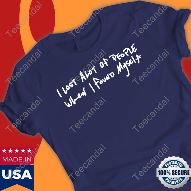 Jamarro Brown I Lost Alot Of People When I Found Myself Hooded Sweatshirt