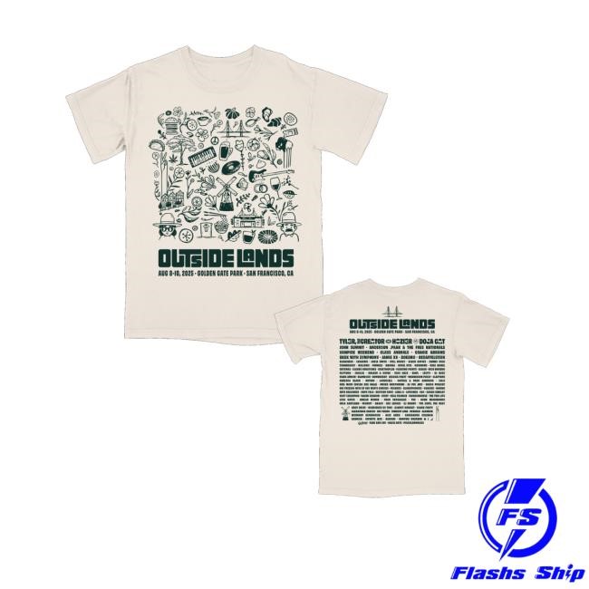 Outside Lands Shop Merch Store Icon Event Shirts