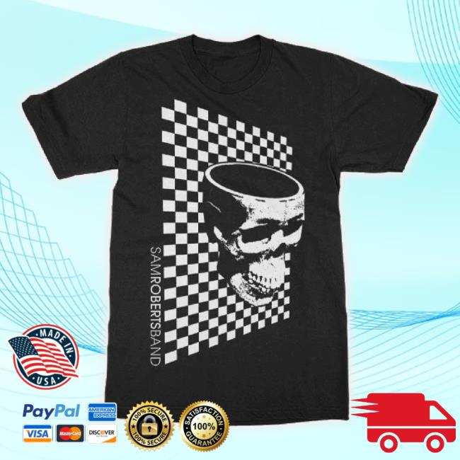 Official Sam Roberts Band Merch Store Skull Tee - Black Samrobertsband Shop