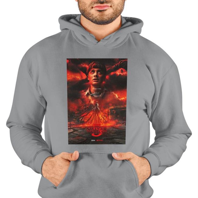 Hawkins Will Fall Stranger Things Tee Shirt