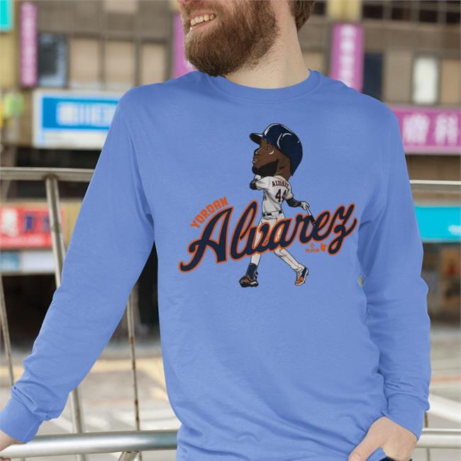 Breaking T Store Yordan Alvarez Caricature T Shirt