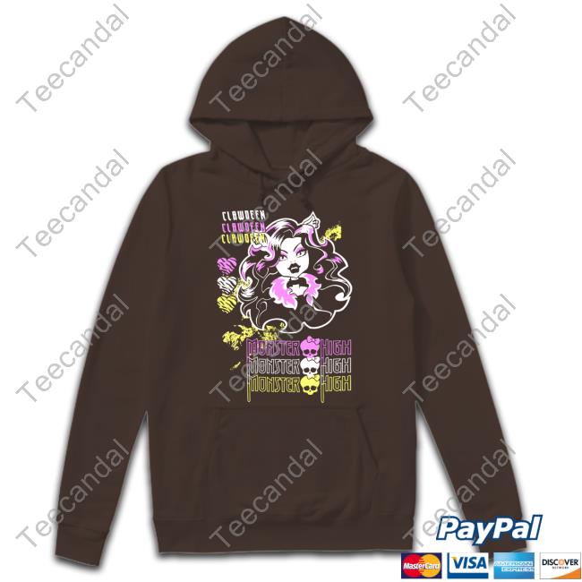 Kellytoy Dk Monster High Clawdeen Boyfriend Fit Girls Shirt