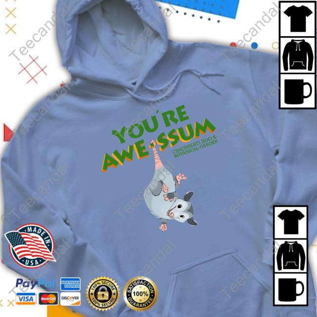 Possum You’Re Awe-Ssum Cincinnati Zoo And Botanical Garden Shirt