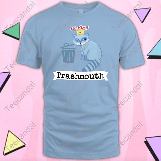 Married_Iguanas Lil King Trashmouth Raccoon Long Sleeved T-Shirt