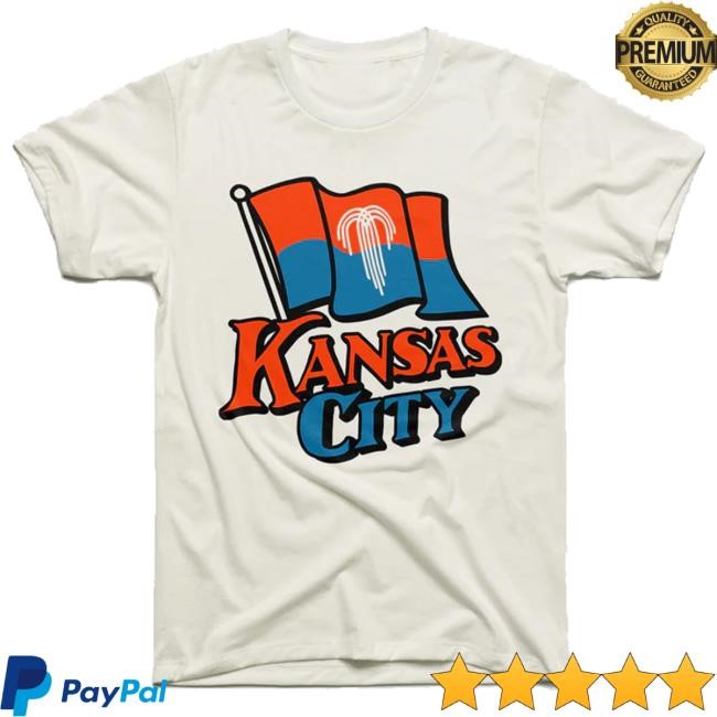 Charlie Hustle Merch Kansas City, Missouri Flag Tee Shirt
