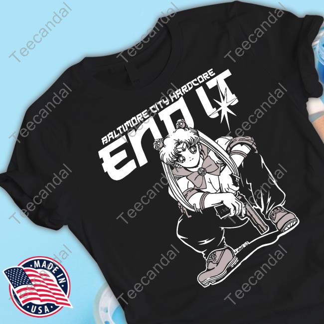 Gangster Moon Gun Baltimore City Hardcore End It Shirts