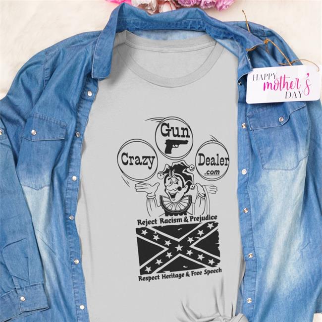 Crazy Gun Dealer Reject Racism And Prejudice Respect Heritage And Free Speech Hoodie