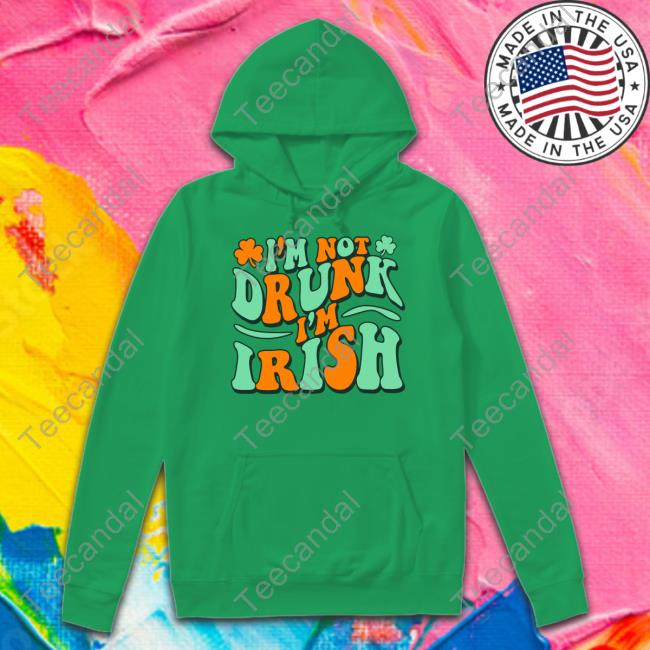 Barstoolsports Store I'm Not Drunk I'm Irish Tee Shirt