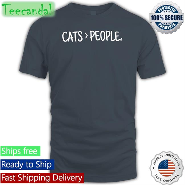 Catladybox Shop Cats Are Greater Than People Shirts
