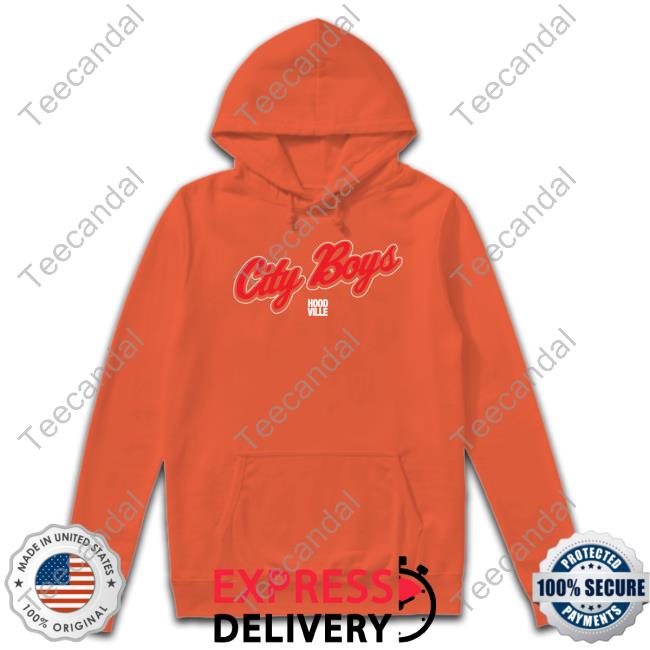 City Boys Hoodville Tee Shirt City Boys Hoodville Shirt