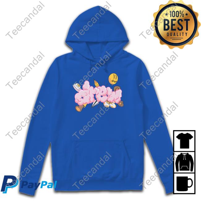 Doodle Joy Shirts Doodle Joy Hoodie Black
