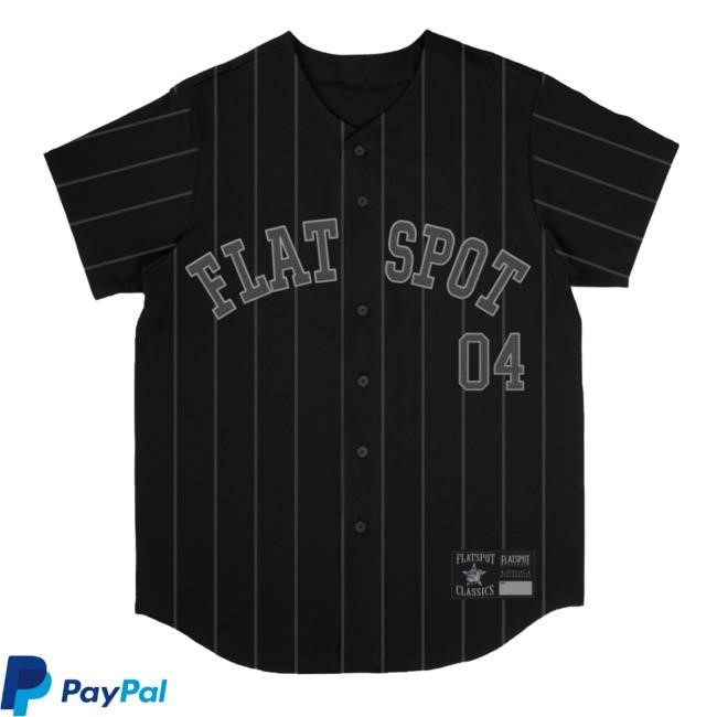 Flatspot Records Merch Store Shop Flatspot Records Baseball Jersey