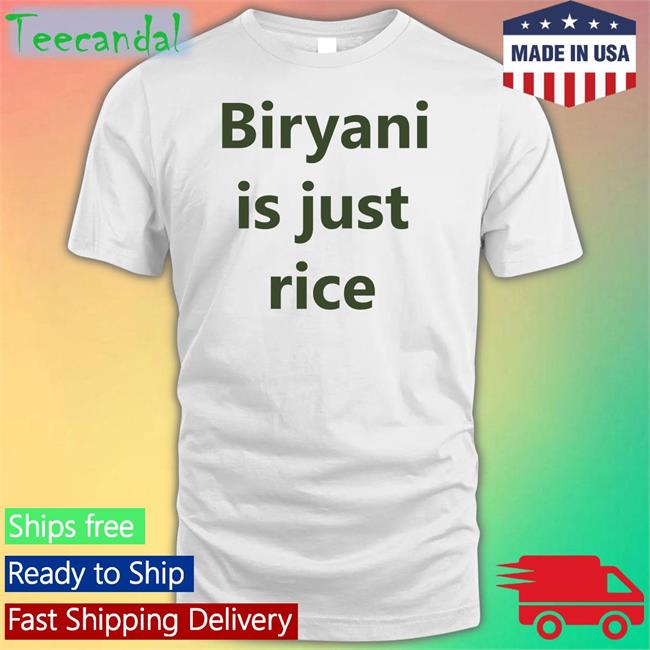 Dennis Biryani Is Just Rice T Shirt Denniscricket