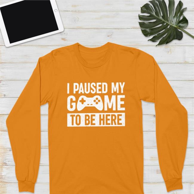 I Paused My Game To Be Here Hoodie