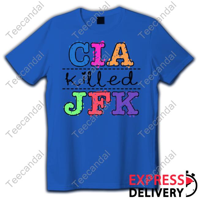 Cia Killed Jfk Long Sleeve Tee Shirt
