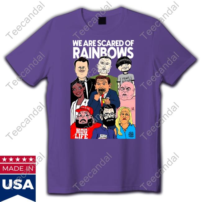 Rob Israel We Are Scared Of Rainbows Sweatshirt