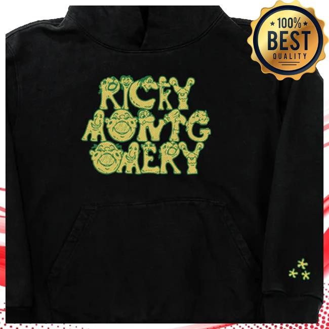 Ricky Montgomery Merch Store Face Text Tee Shirt